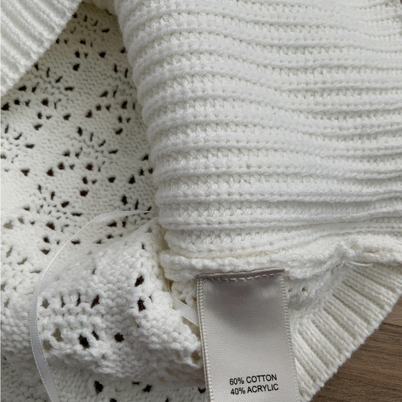 Joie 2 Pc Set Crochet Wide Leg Pants And Tank Top - Picture 7 of 11